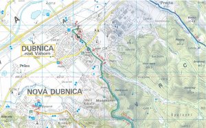 Obrázok mapy environmentálnej záťaže