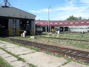 Obrázok - názov: Rušňové depo v Nových Zámkoch