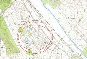 Obrázok mapy environmentálnej záťaže