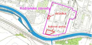 Obrázok mapy environmentálnej záťaže